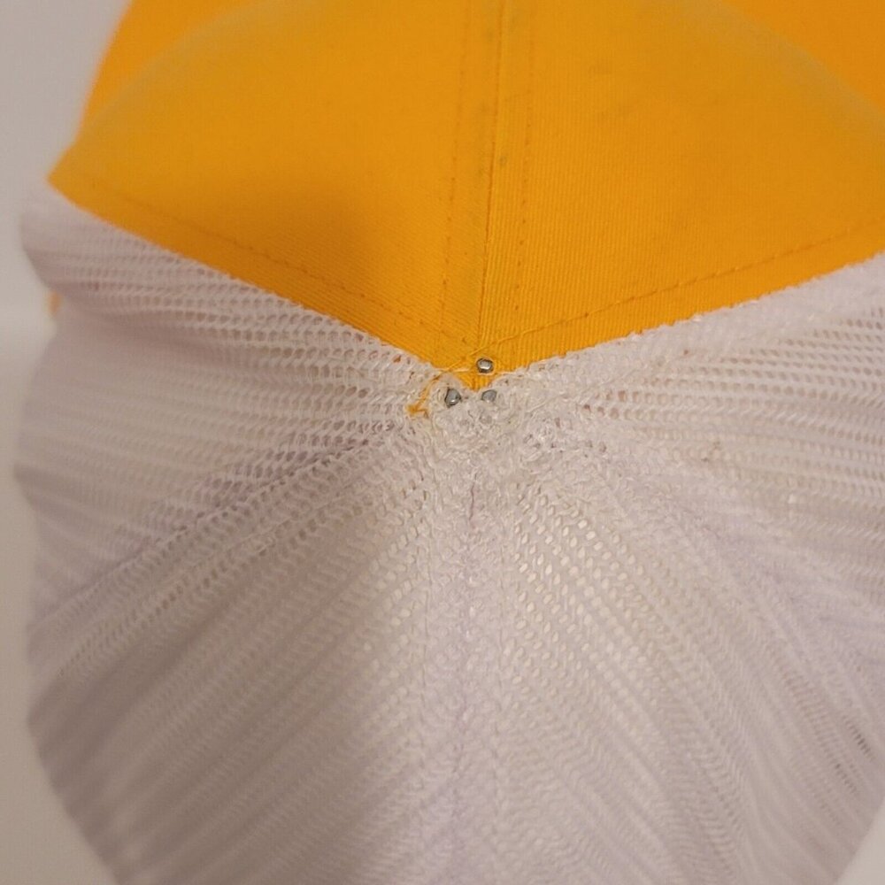 Brixton Supply Yellow Snapback Patch Industrial A… - image 8